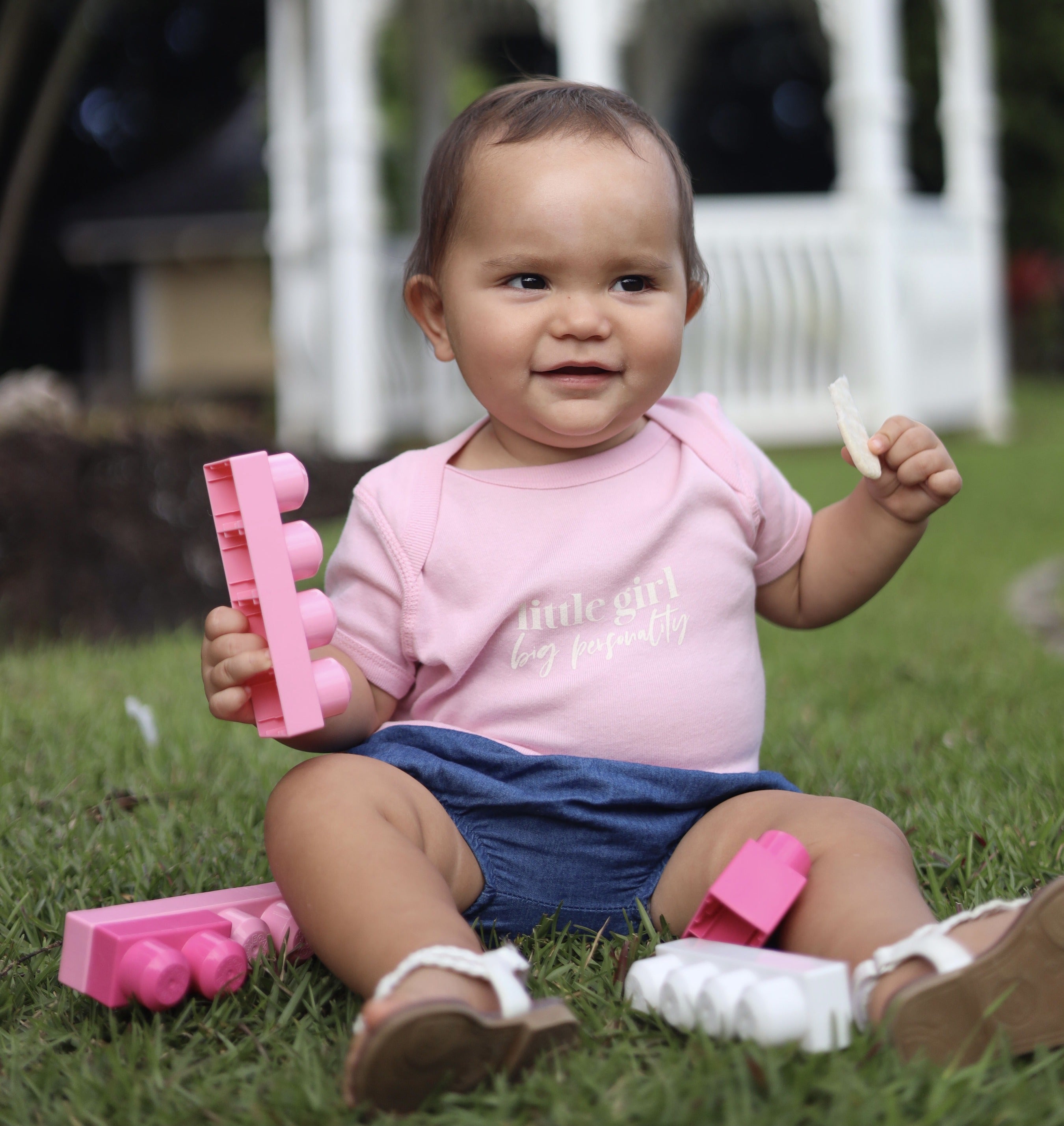 Little Girl Big Personality Onesie